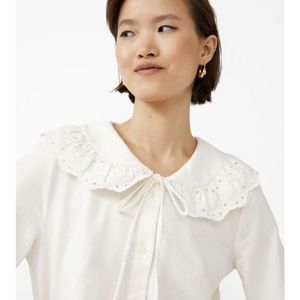& Other Stories eyelet collar shirt